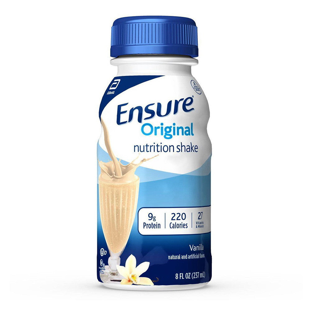 Ensure Complete Balanced Nutrition Drink Vanilla, 8 Oz, 6 Pack